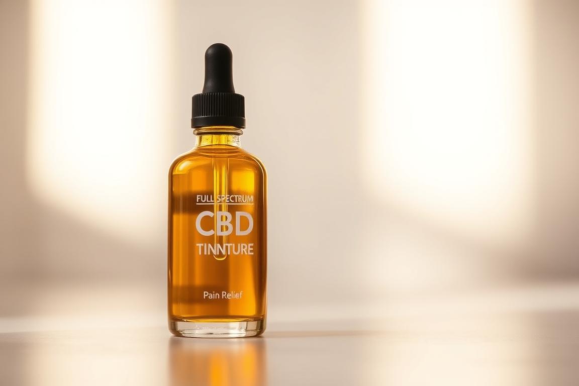full spectrum cbd tincture for pain