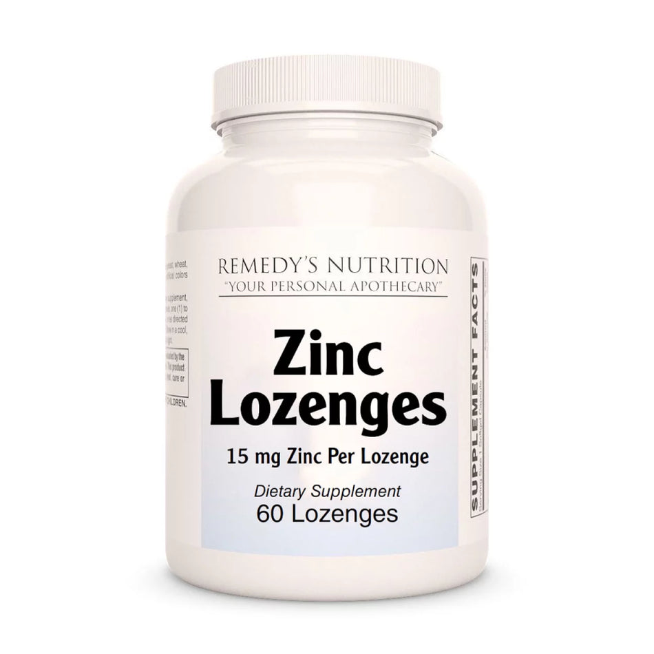 Zinc Lozenges | 15 mg, 60 & 120 Lozenges