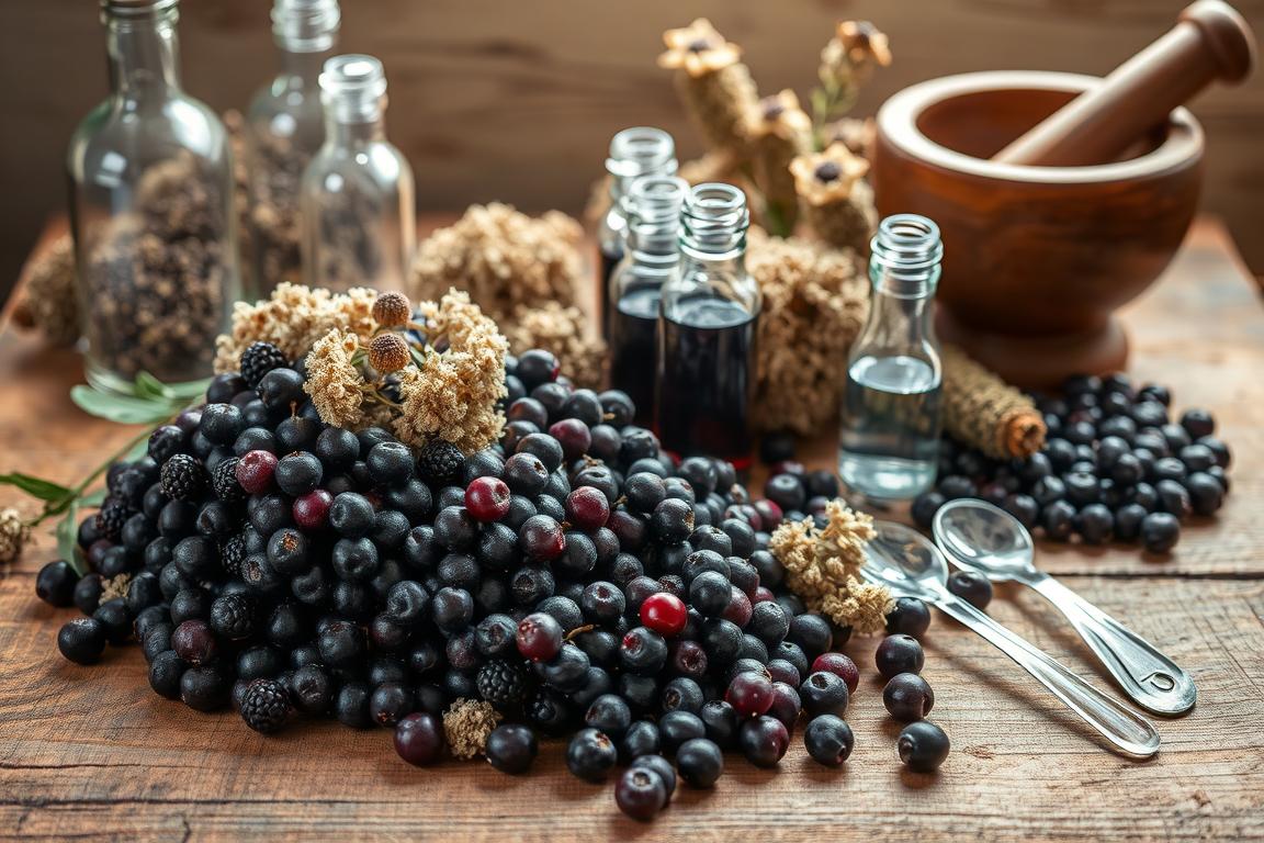 How to Make Elderberry Tincture