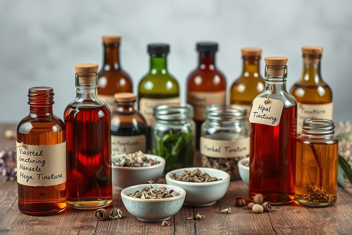 what are herbal tinctures