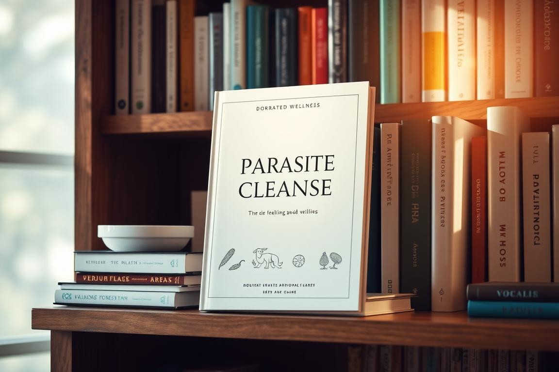 A collection of herbal ingredients used in a parasite cleanse, such as wormwood and black walnut.