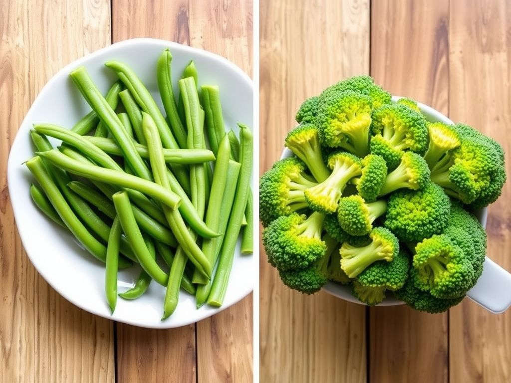 Green Beans vs Broccoli