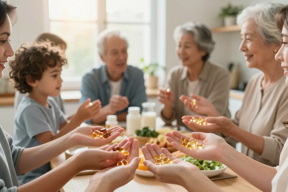 Vitamine D pour différents groupes et affections