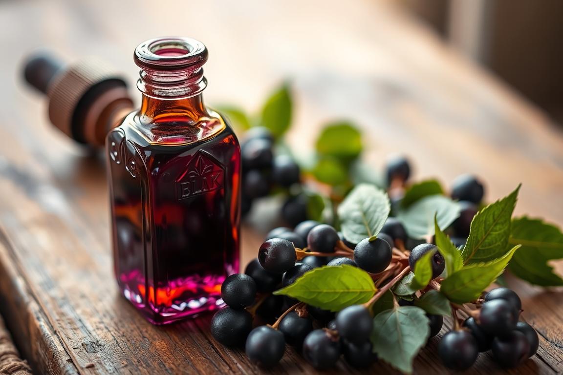 elderberry tincture for colds