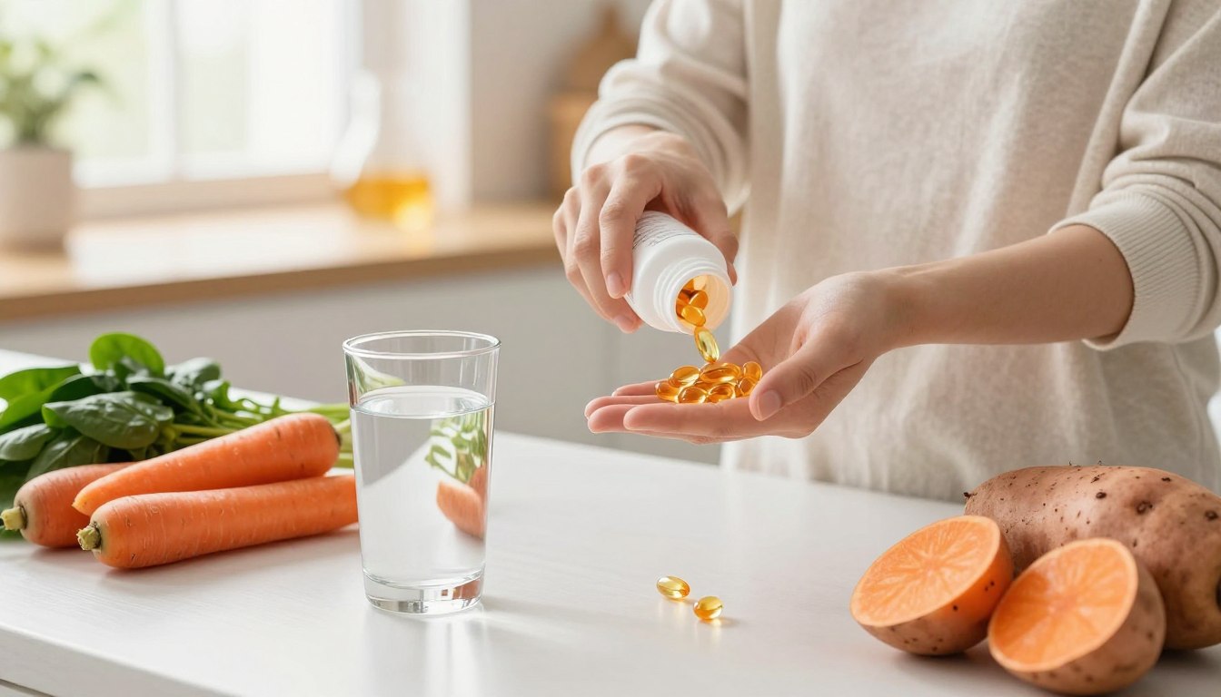 Supplément de vitamine A