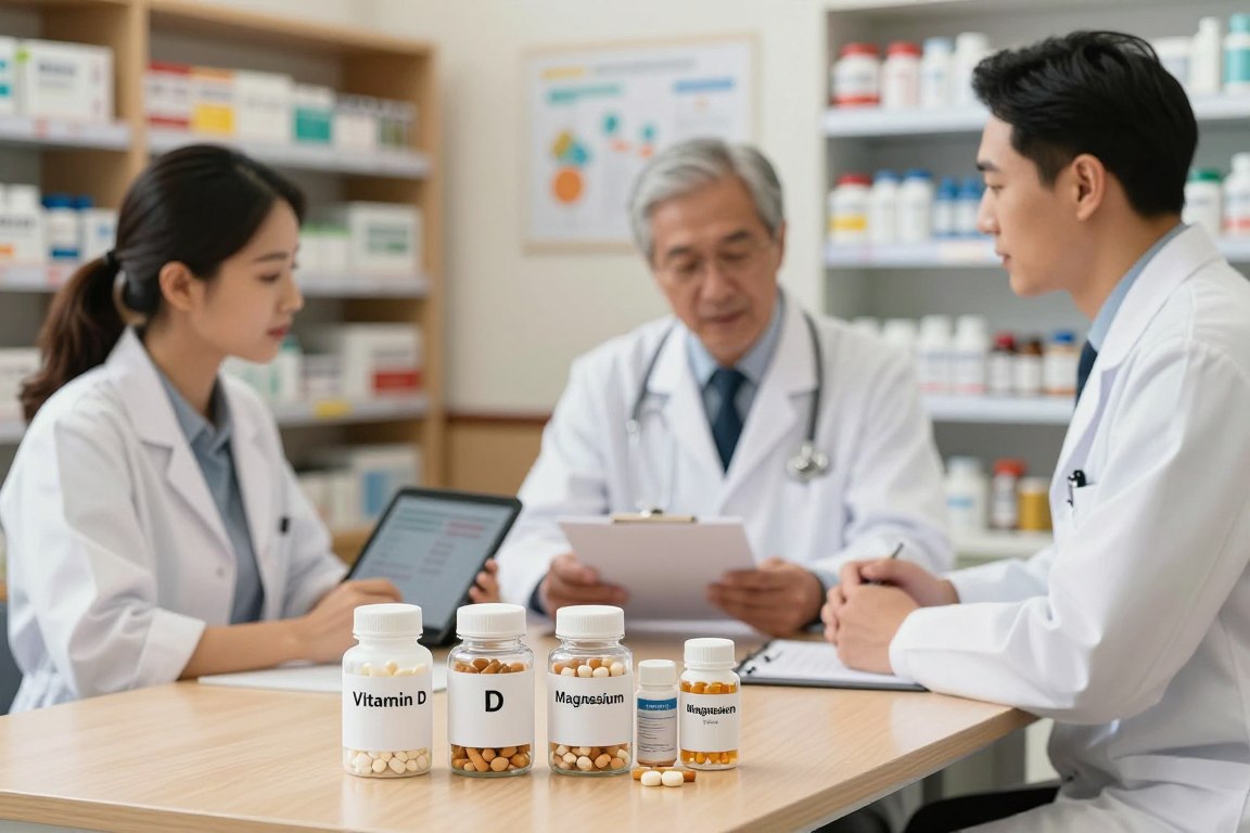 Vitamin D and magnesium supplements — why both nutrients are essential for absorption and health