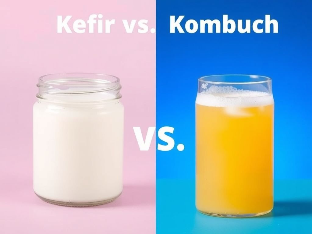 Kefir vs. Kombucha