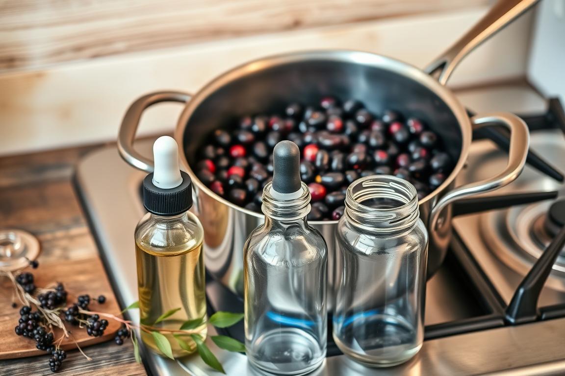 how to use elderberry tincture