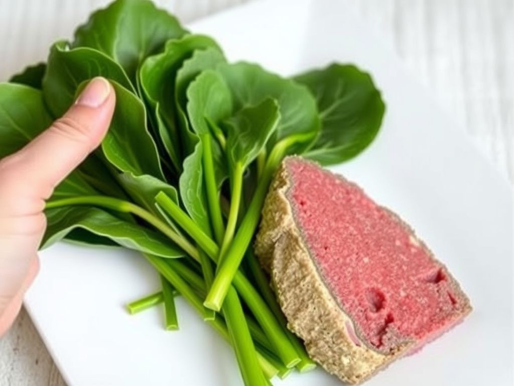 Spinach vs. Meat