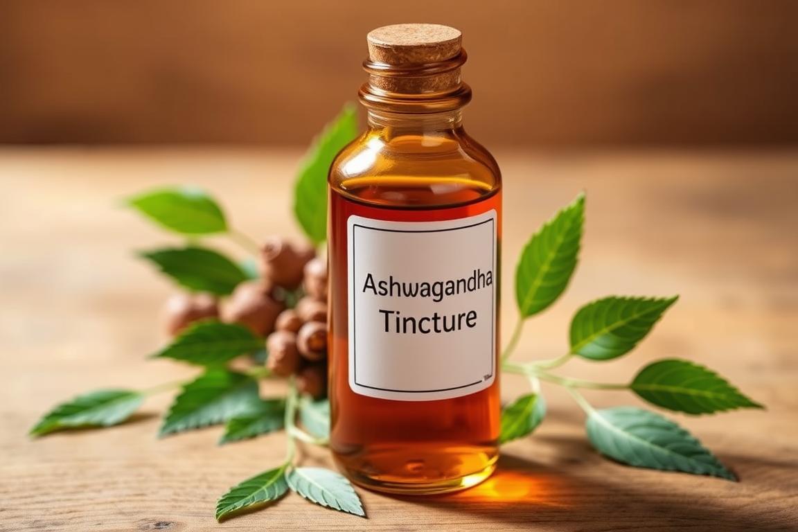 ashwagandha tincture for stress