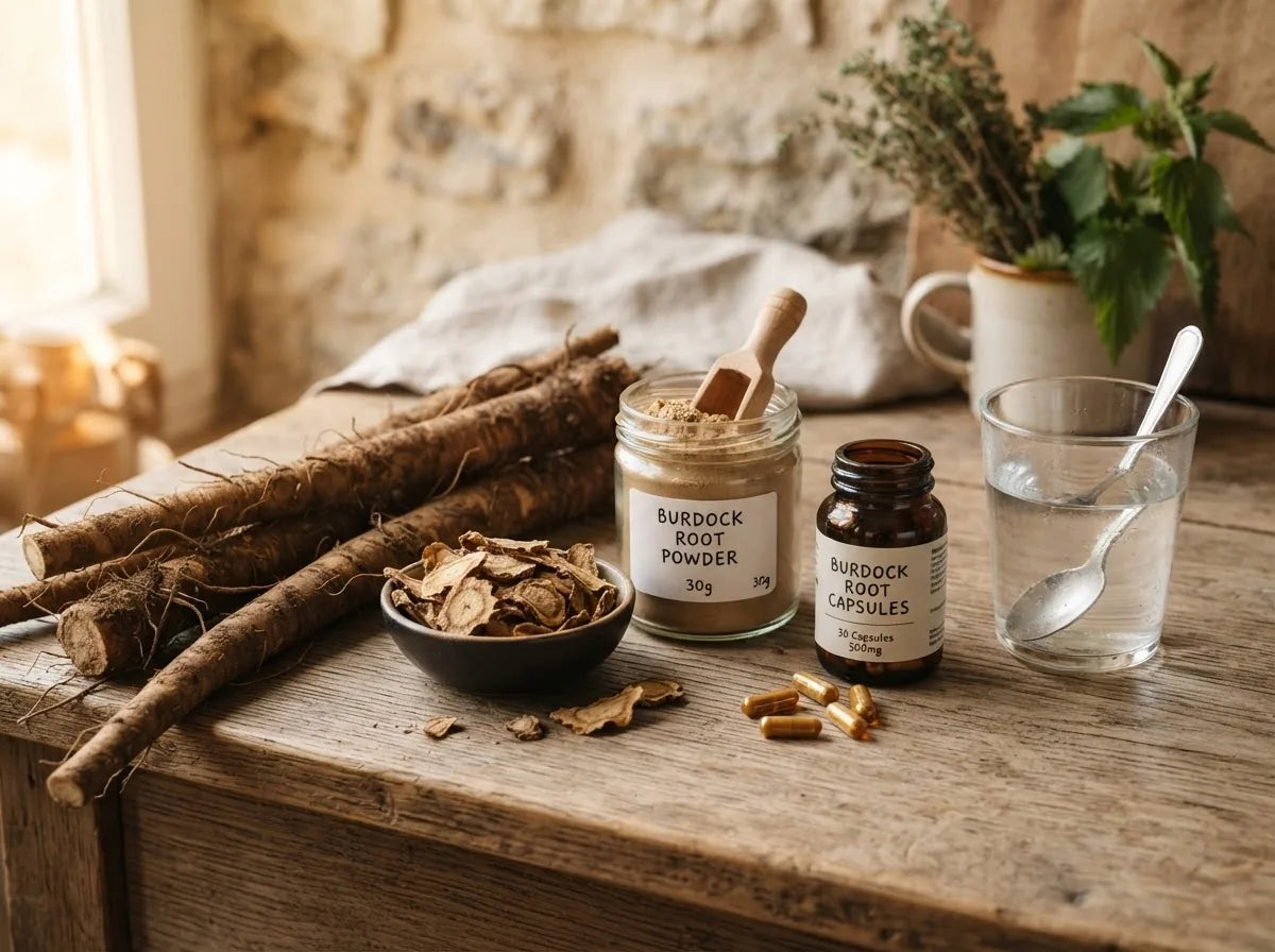 What Is Burdock Root? Benefits, Uses, and Dosage
