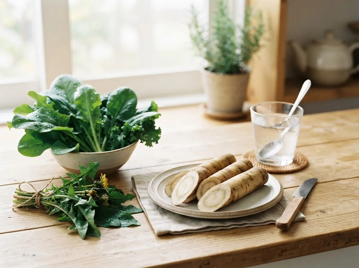 Burdock Root for Liver and Digestion
