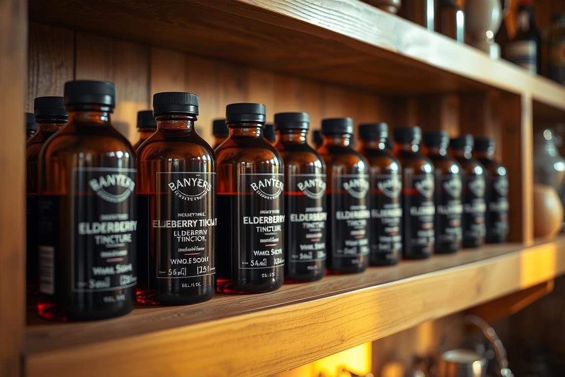 elderberry tincture shelf life