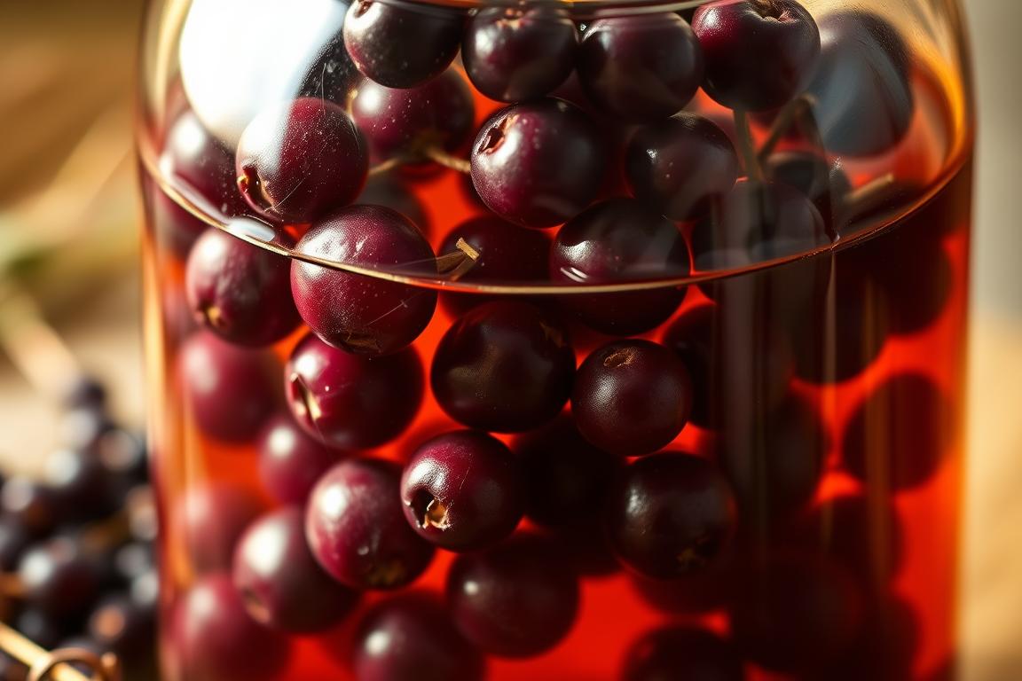 how long to steep elderberry tincture