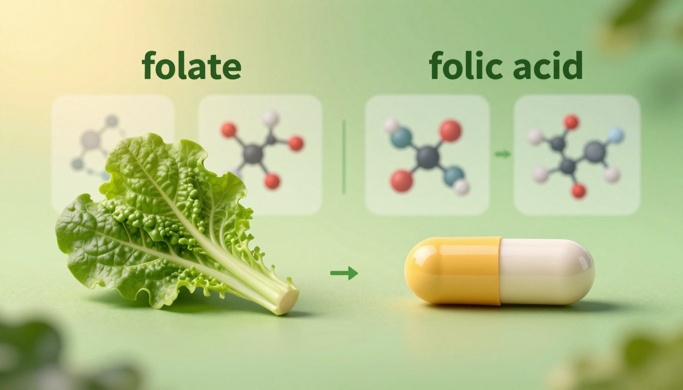 folate vs folic acid
