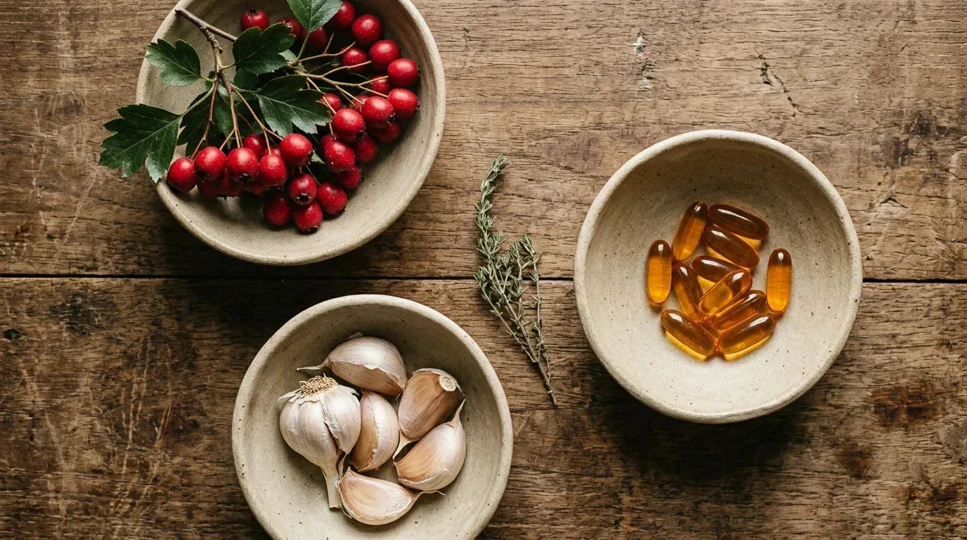 Hawthorn berry supplement hawthorn vs coq10 garlic and other heart herbs