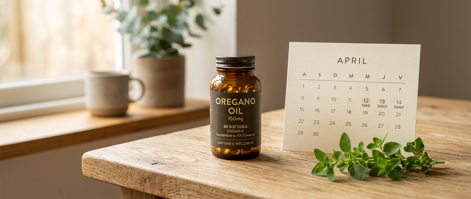 how long take oregano oil hero