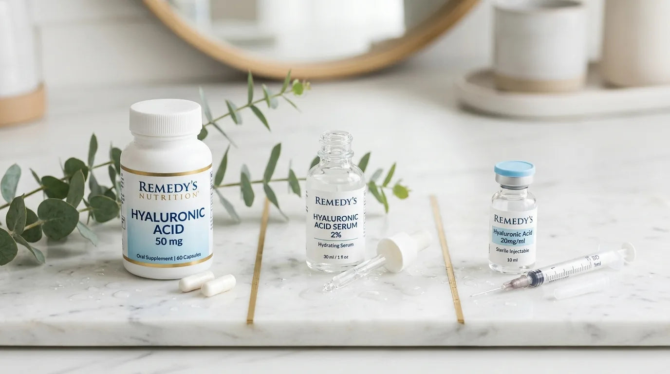 Hyaluronic Acid: Oral vs Topical vs Injections
