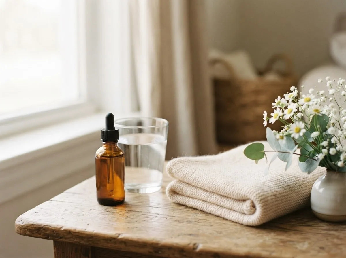 Iodine and prenatal wellness in a calm setting