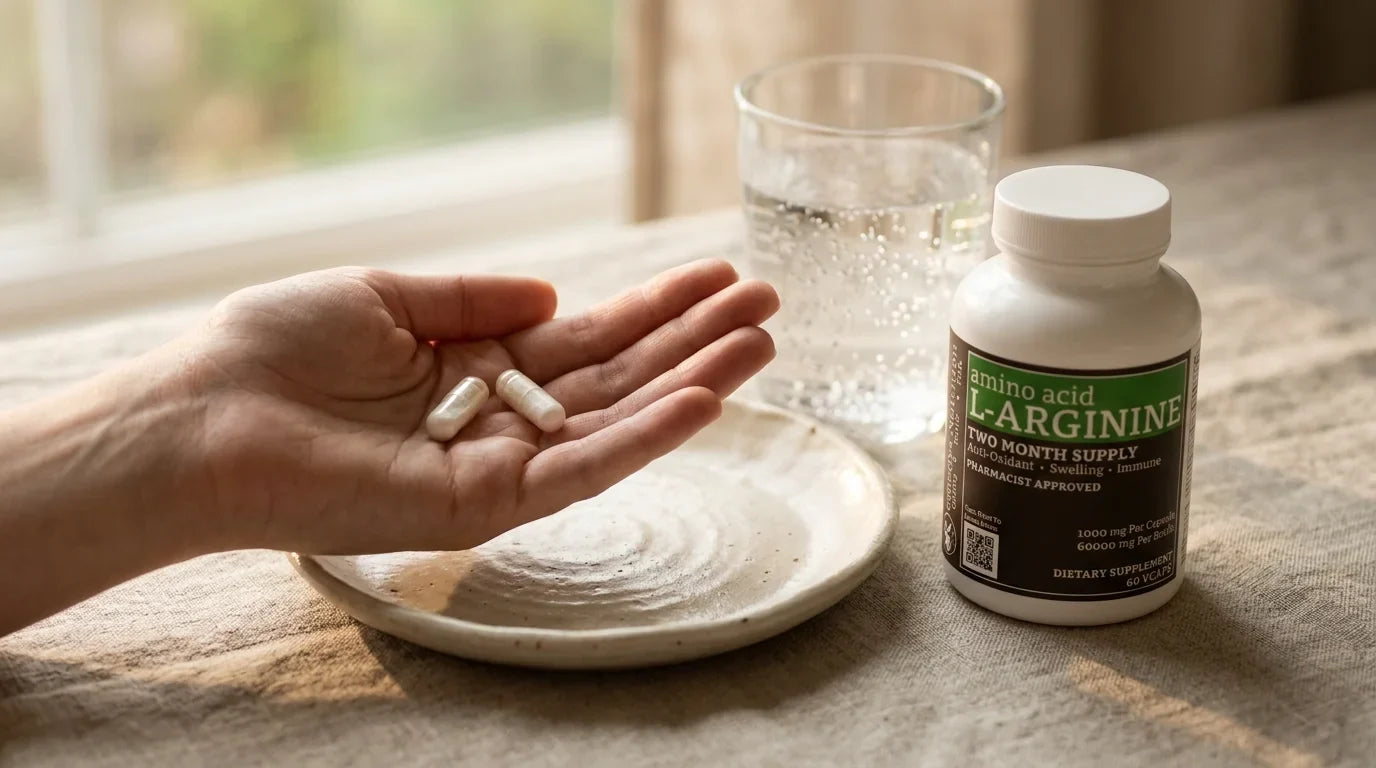 L-arginine dosage