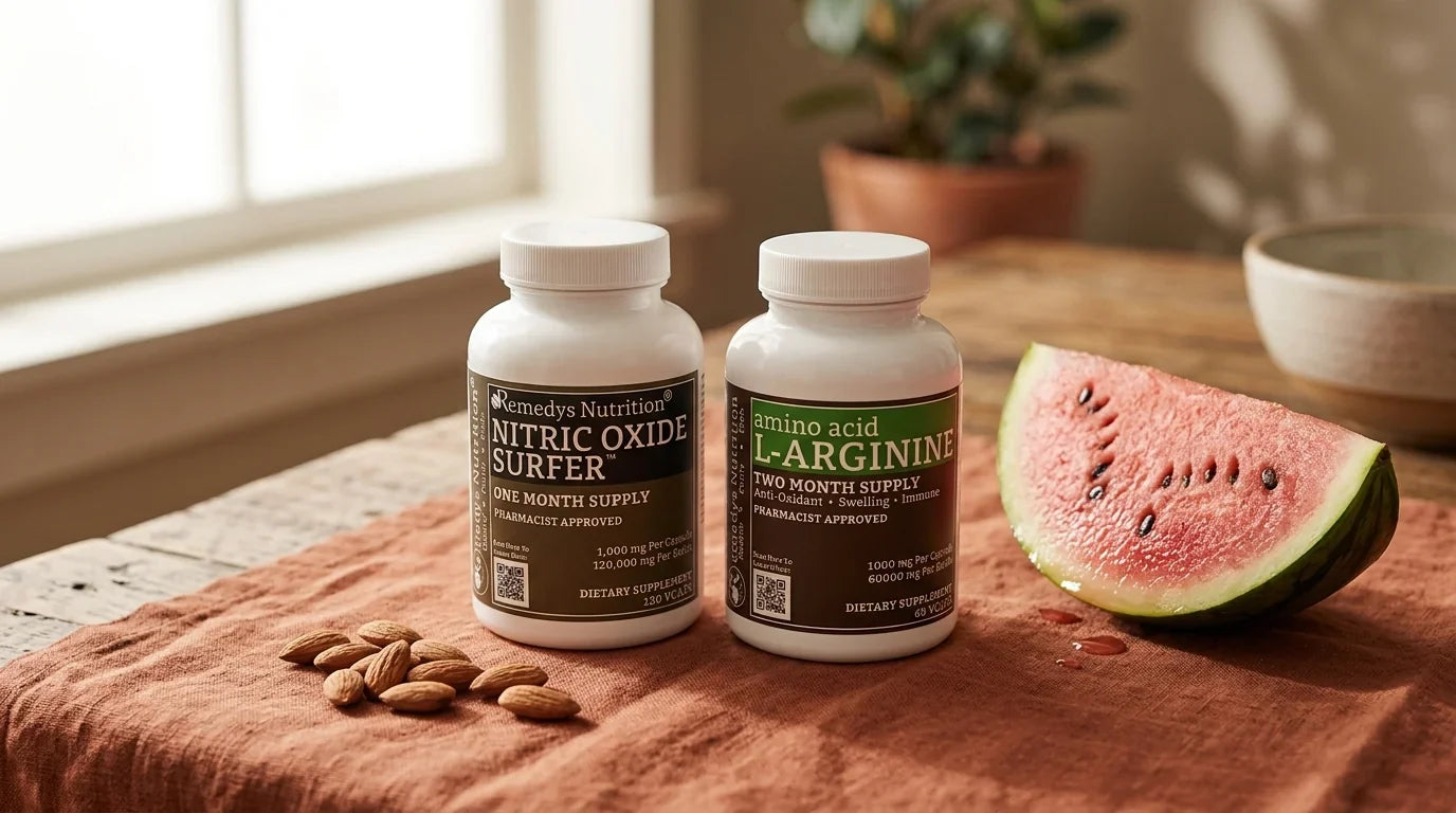L-arginine vs L-citrulline