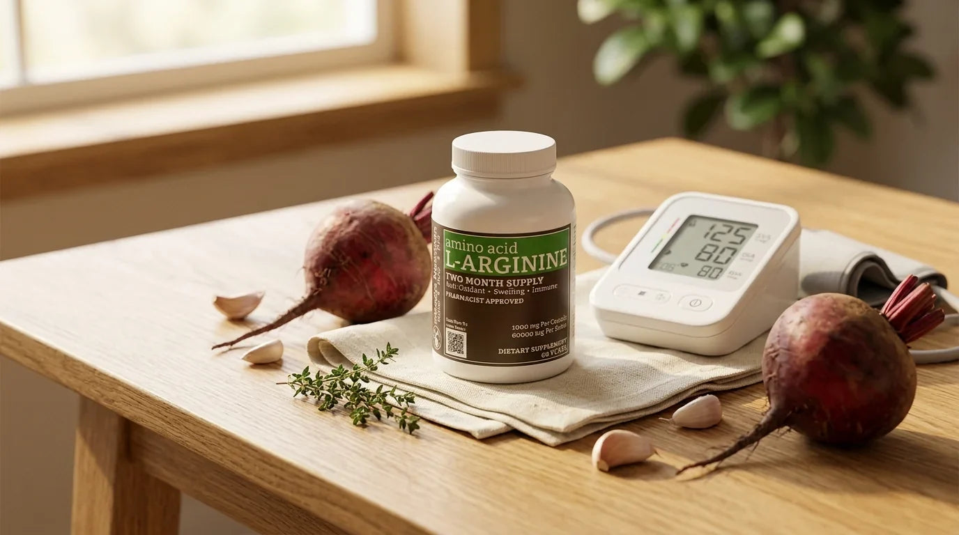 L-arginine for blood pressure