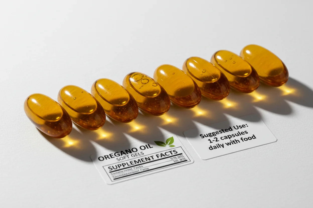 dosage des capsules d'huile d'origan