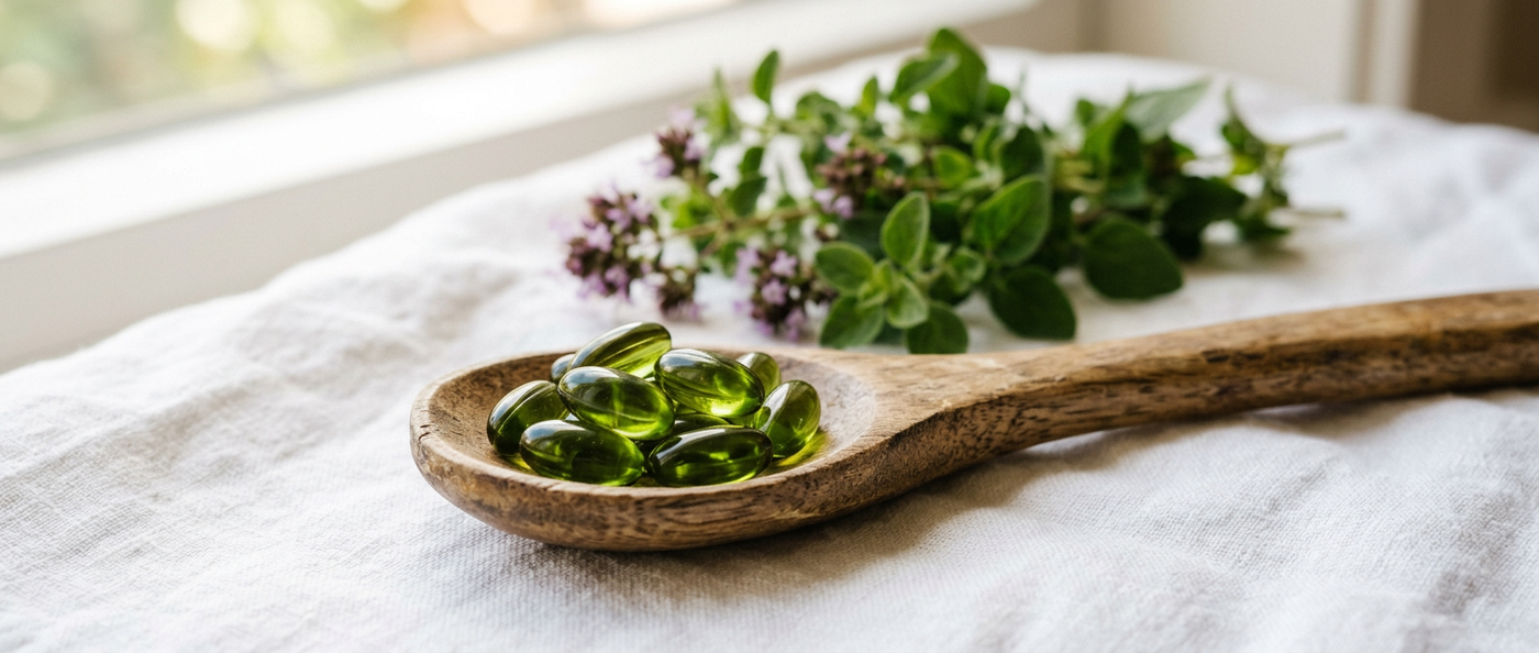 oregano oil capsules health benefits hero