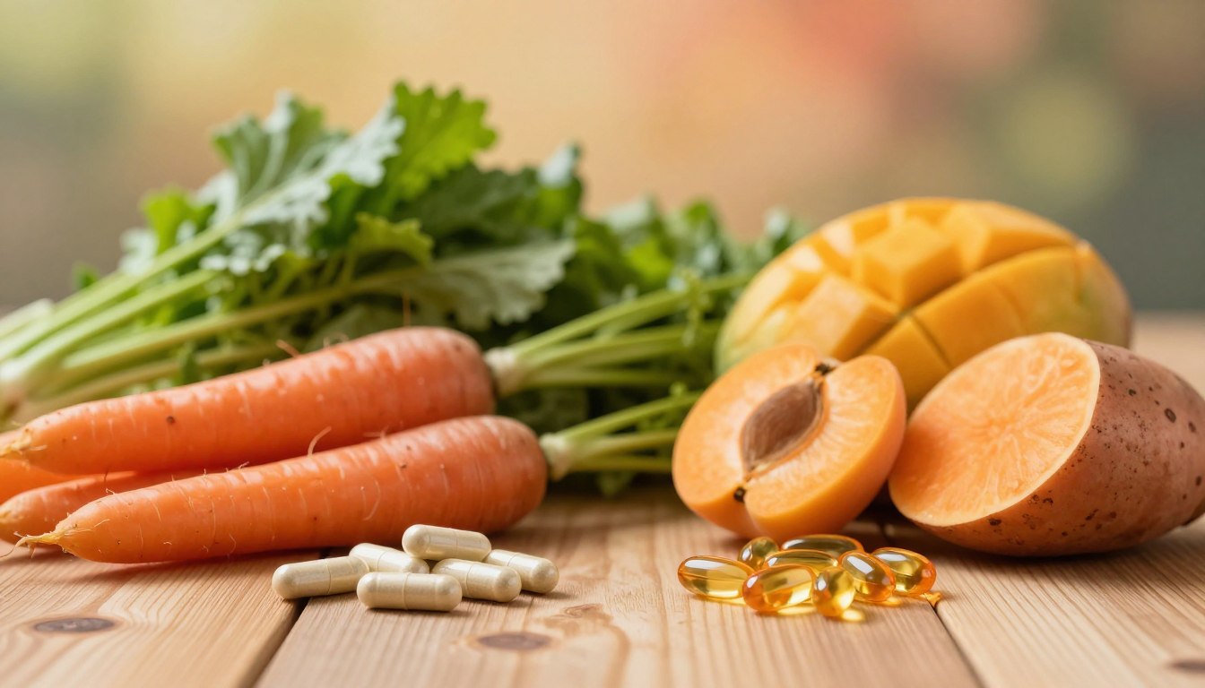 retinol vs beta carotene supplement