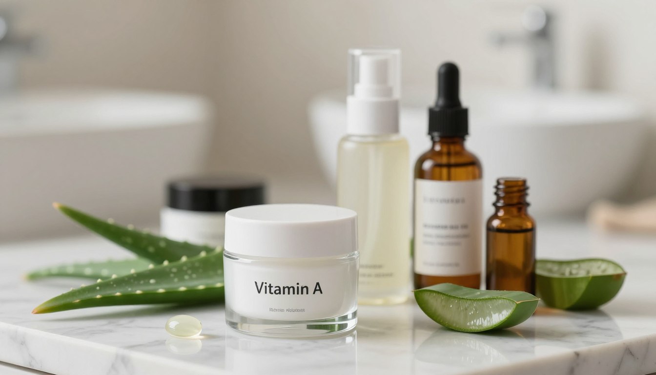 soins de la peau à la vitamine A