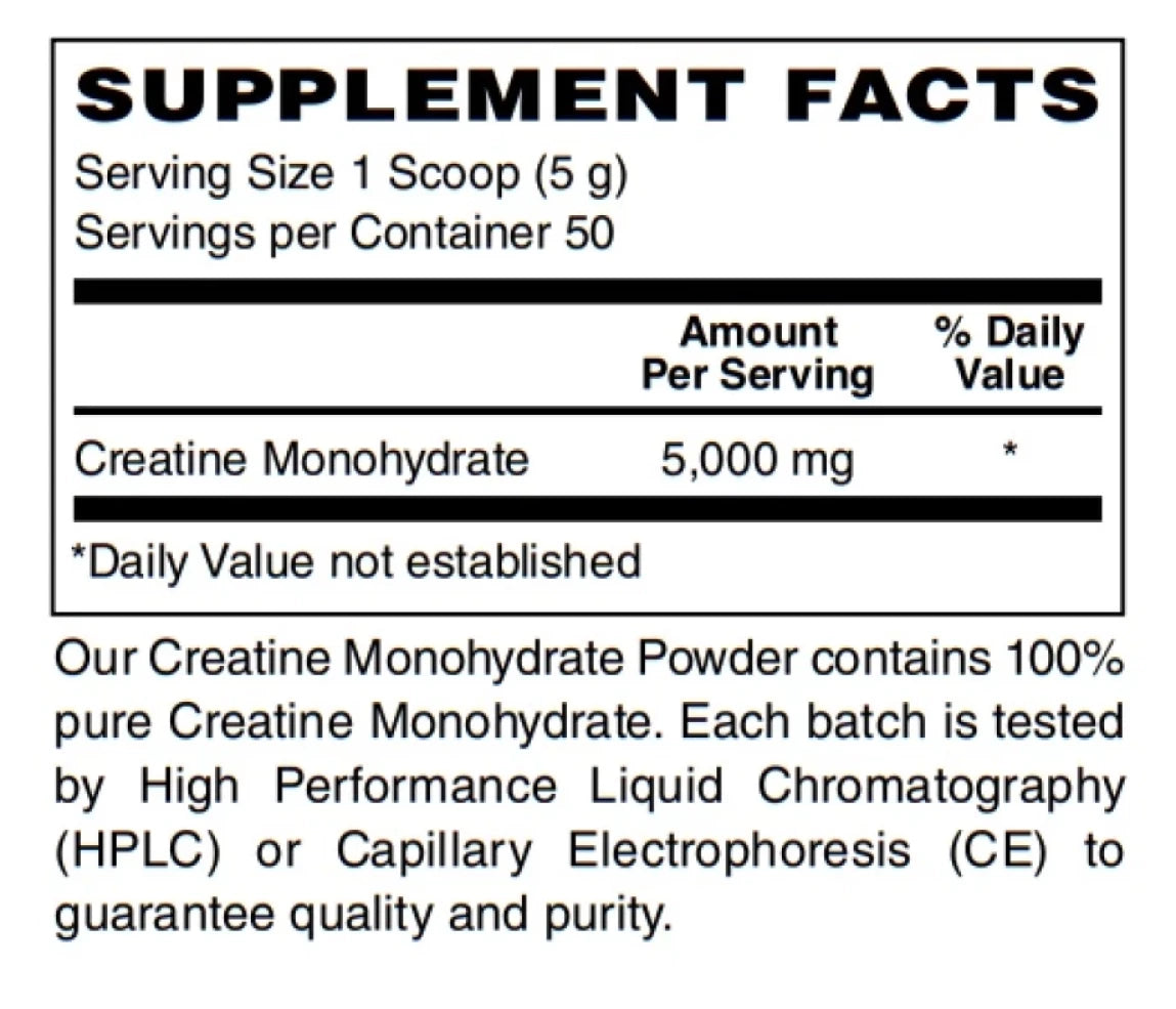 Creatine Complement Creatine Monohydrate Powder | Muscle Strength & Growth