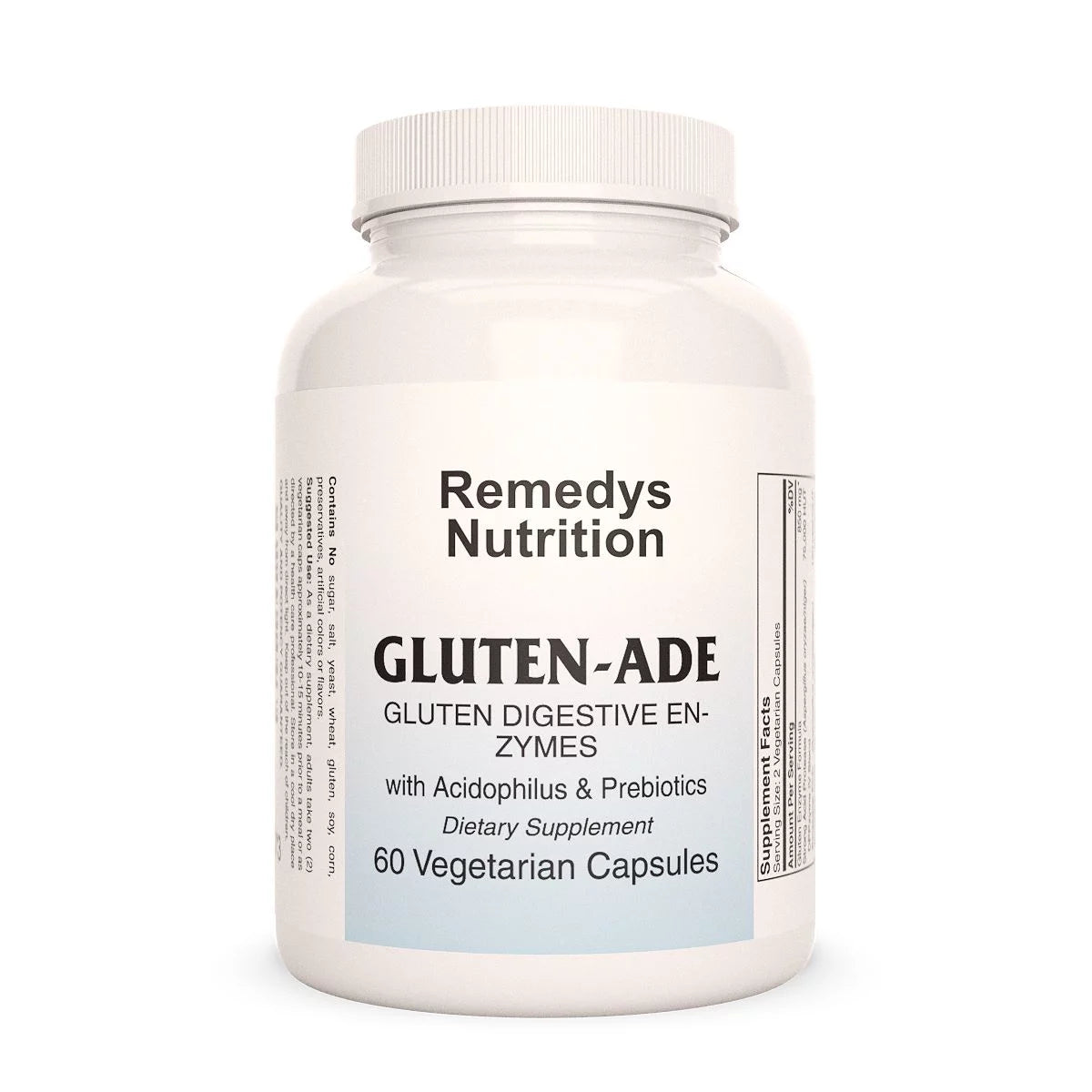 Buy Gluten-Ade Digestive Enzymes 60 Vegetarian Capsules with crypto