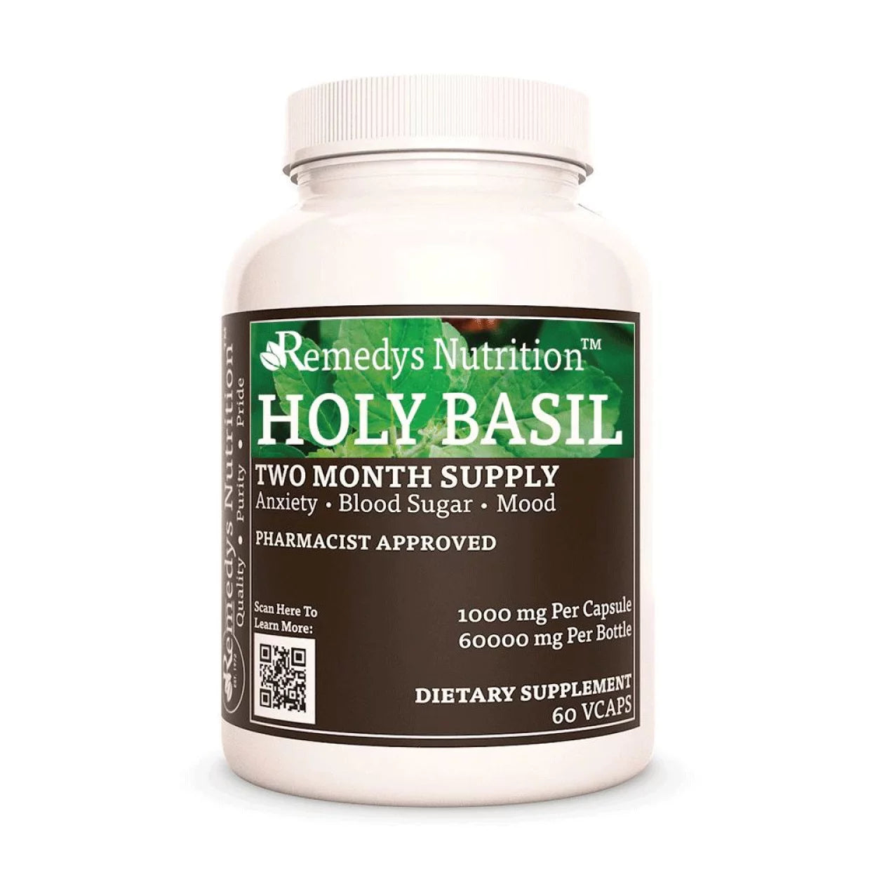 Holy Basil (Tulsi) 1000mg