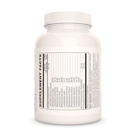 Image of Remedy's Nutrition® 100 Billion Probiotic™ Enteric Coated Supplement Facts label. Bifidobacterium, Lactobacillus.