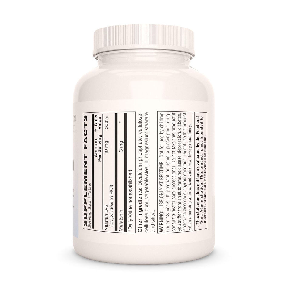 Melatonin 3 mg Supplement Remedy's Nutrition 