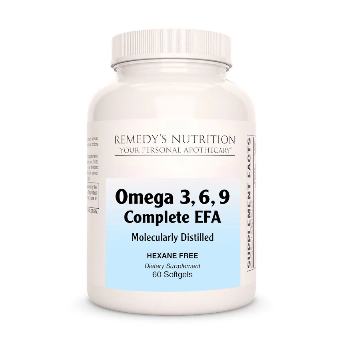 Omega 3-6-9 Softgels: Fish, Flax & Borage Blend