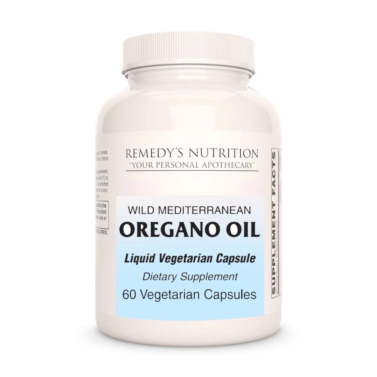 Oregano Oil Capsules 45 mg, 60 Liquid Vegan Capsules