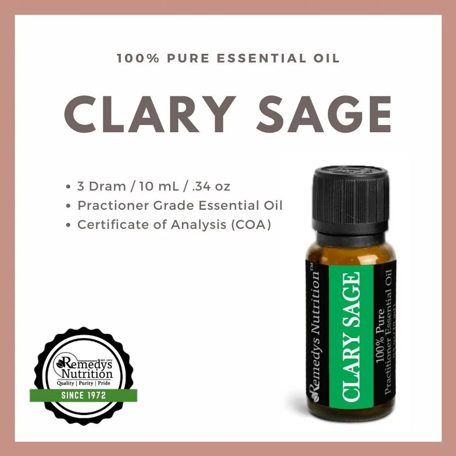 Clary Sage Essential Oil | 10 mL