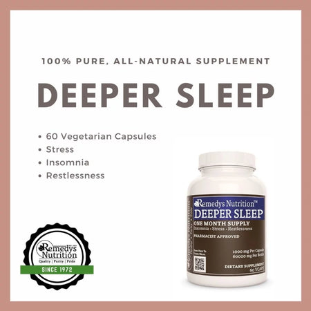 Deepsleep Natural Deeper Sleep™ | Natural Aid for Restorative Sleep
