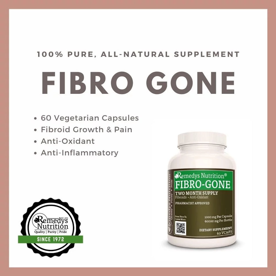 Fibro GoneMC | 1000 mg, 60 gélules végétaliennes 