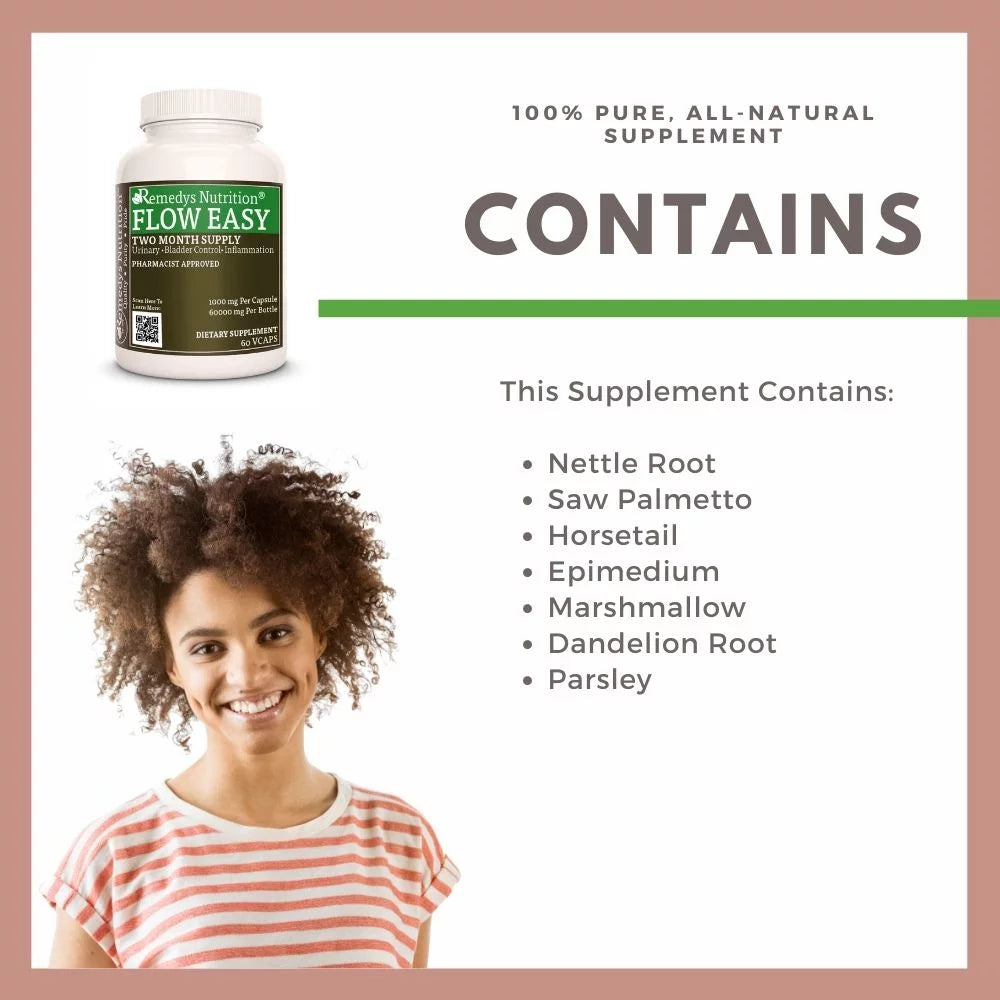 Flow Easy Entry Flow Easy™ 1000mg | Natural Bladder Control Support Formula