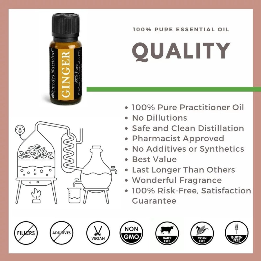 Ginger Essential Oil | 10 mL