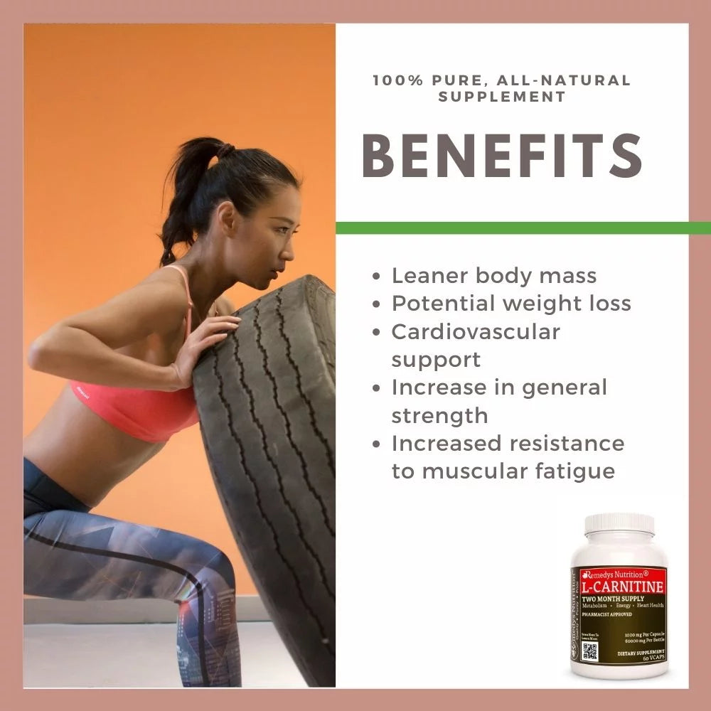L-Carnitine 1000mg | Energy, Metabolism & Fat Burning L-Carnitine 1000mg | Energy, Metabolism & Fat Burning
