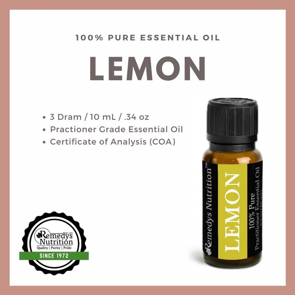 Huile essentielle de citron | 10 ml 
