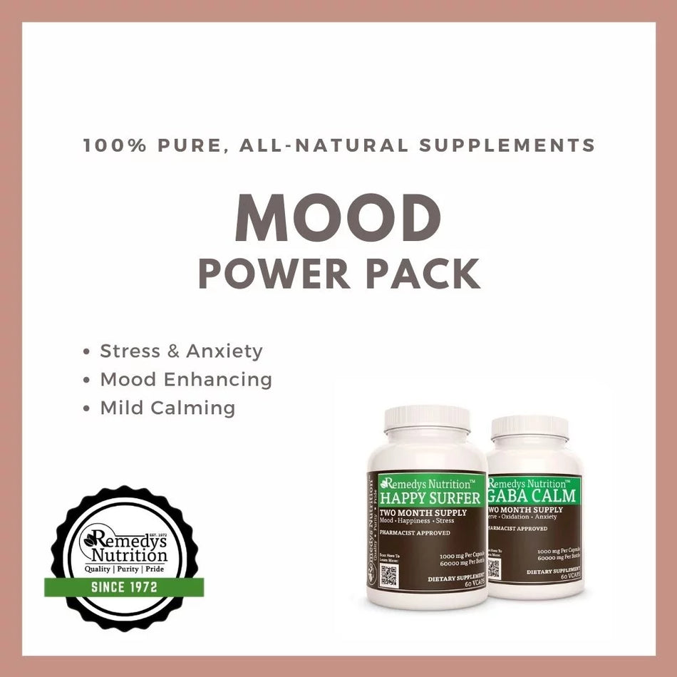 Mood Power Pack™ | Deux flacons de 1000 mg, 60 gélules 