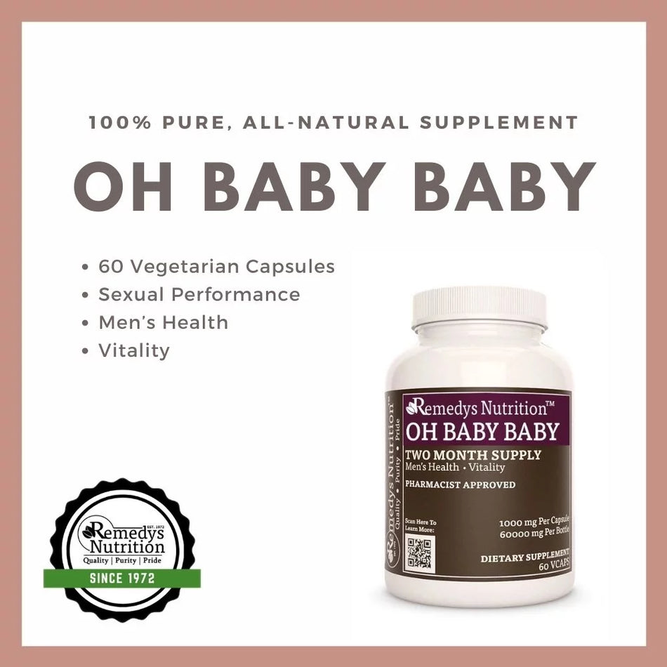 Oh Baby Baby™ | 1000 mg, 60 Vegan Capsules