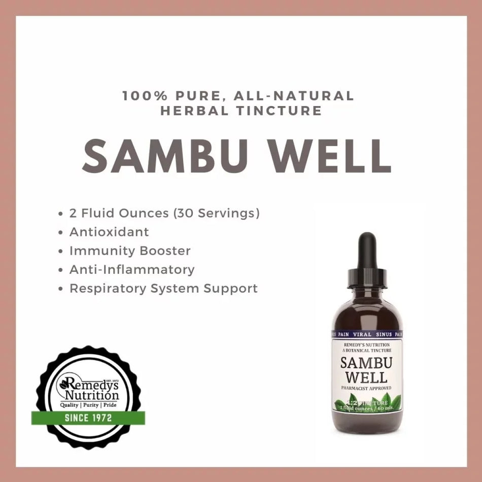Sambu Well Tincture | 2 Fluid Ounces