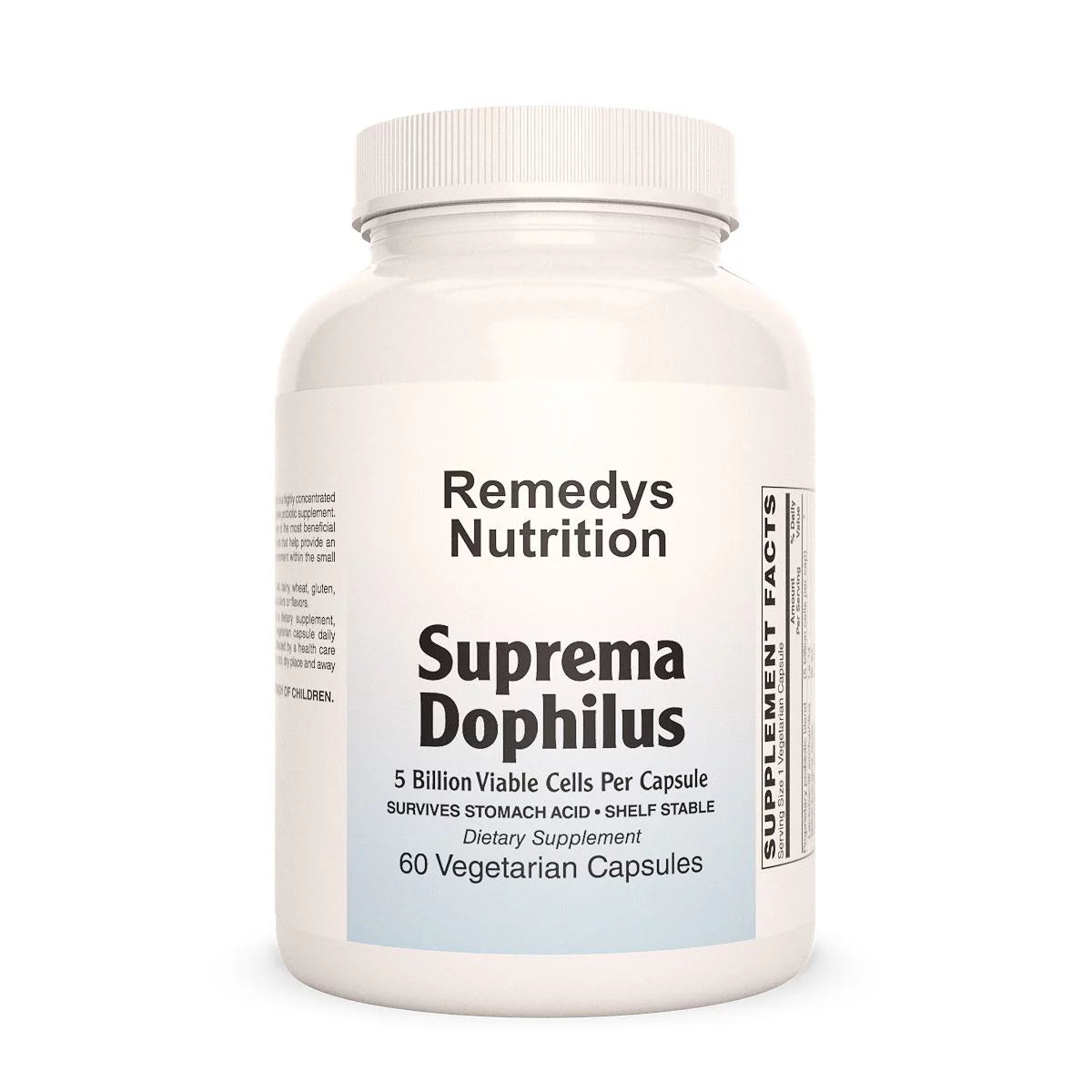 Suprema Dophilus Probiotic 60 Enteric Coated Vegan Capsules