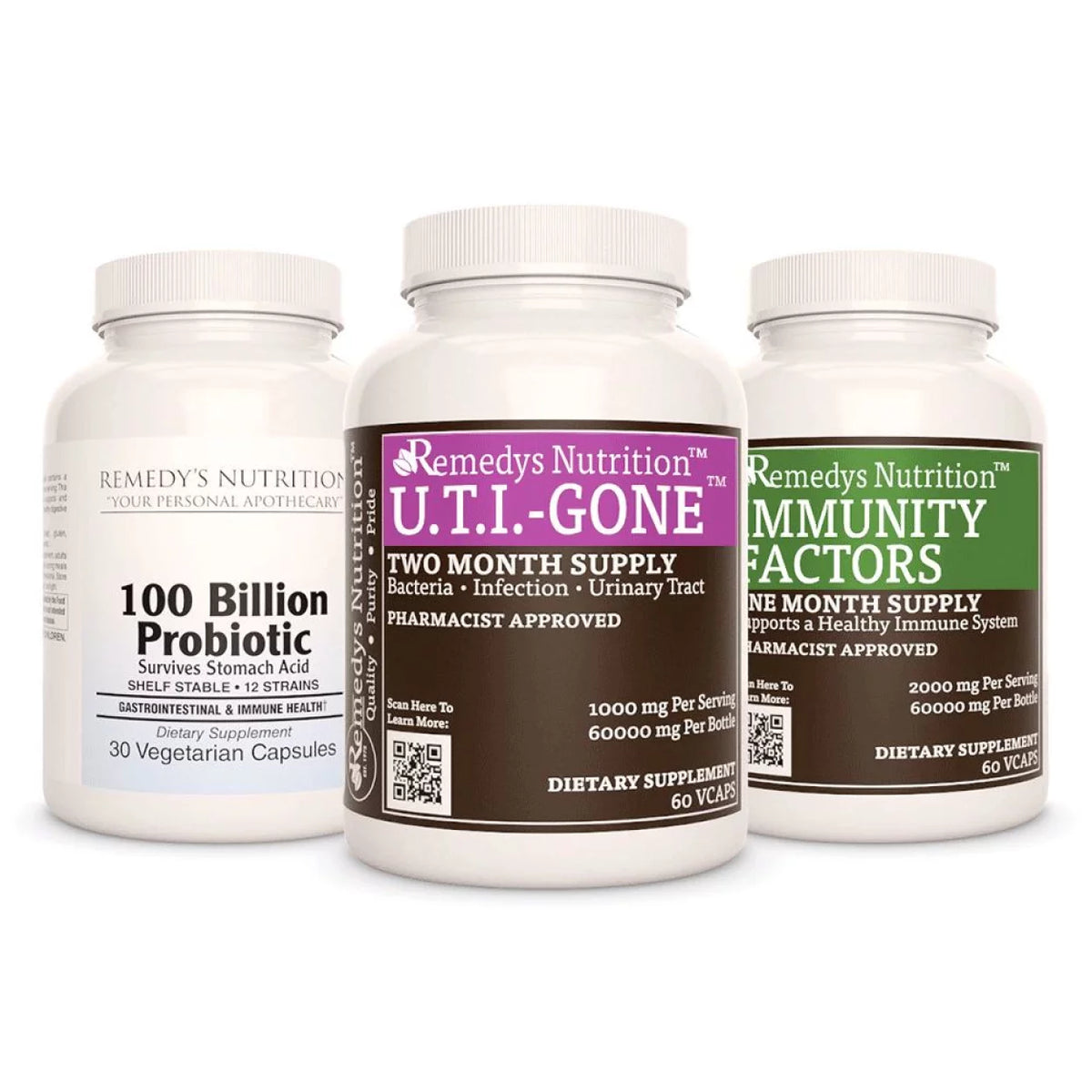 Powder For Uti UTI Relief Power Pack™ | Urinary Tract Cleanse & Support Kit