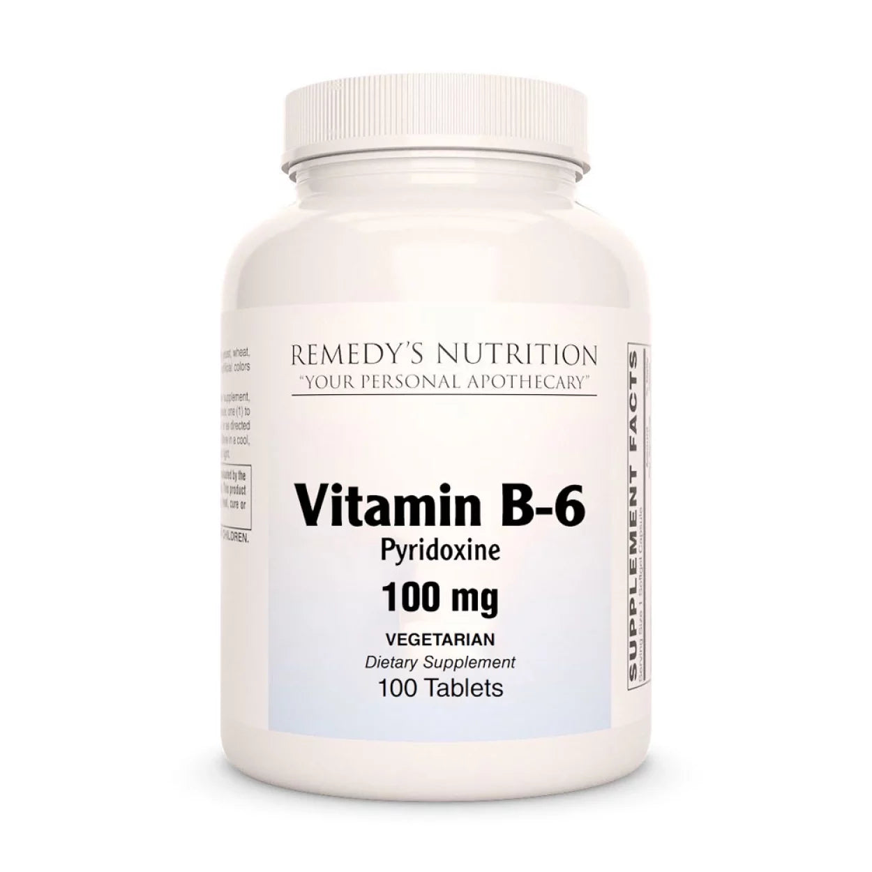 Vitamin B-6 (Pyridoxine) | 100 mg, 100 Tablets